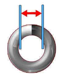 extension spring inner diameter