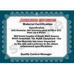 metal wire springs certification