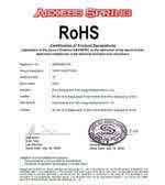 RoHS metal wire springs certification